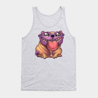 Short Dog - Pug Tank Top